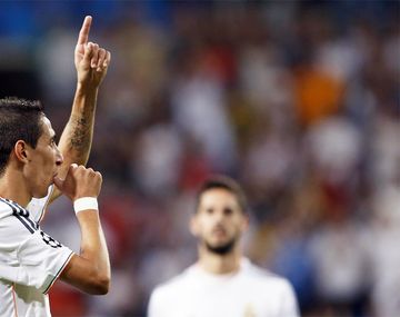 Ángel Di María convirtió en la victoria del Real Madrid