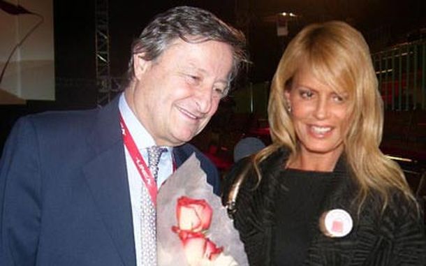Cristiano Rattazzi y Cecilia Bolocco