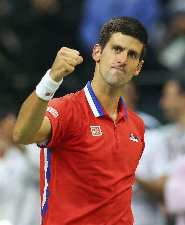 Novak Djokovic conmovió a todos en Villa Soldati