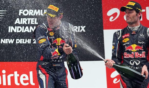 Sebastian Vettel ganó el Gran Premio de India de Fórmula 1