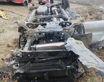 Tragedia en la Ruta 3: murió un árbitro en un vuelco tras un partido en el sur del país