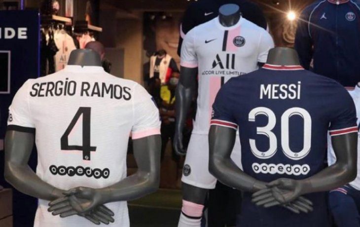 La particular bienvenida de Sergio Ramos a Lionel Messi