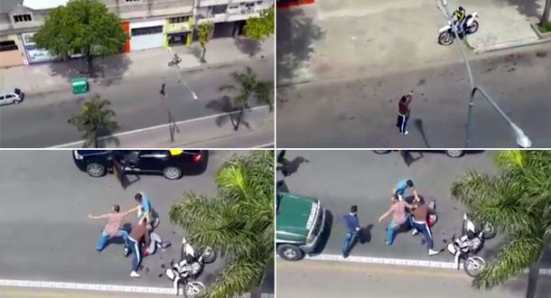 Así fue el tiroteo entre un policía y dos ladrones a metros de un jardín de infantes