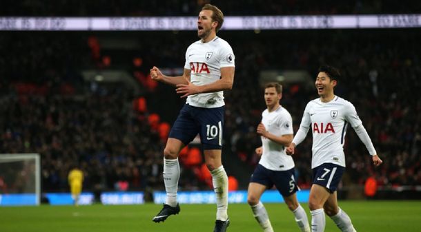 Harry Kane hizo tres tantos y desbancó a Messi como el máximo goleador de 2017