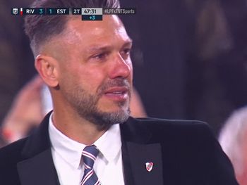 La emoción de Demichelis por el título de River
