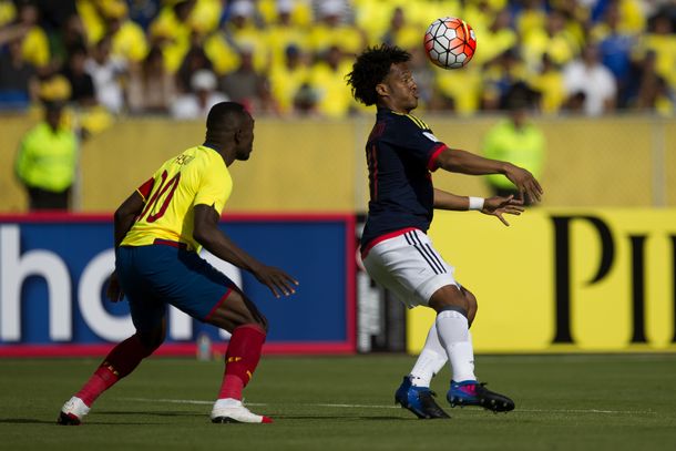 Cuadrado anotó el segundo para Colombia