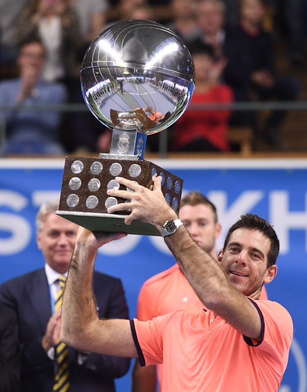 Juan Martín del Potro logró su decimonoveno título en el circuito.