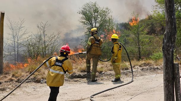 Trabajan en el lugar 14 dotaciones de bomberos Trabajan en el lugar 14 dotaciones de bomberos