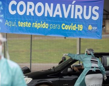 Brasil superó a China en número de casos y se ubica 10° en el ranking global