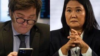 El mensaje de Javier Milei tras confirmarse el triunfo de Keiko Fujimori