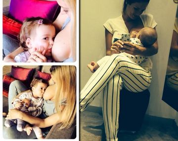 Lactancia materna: las famosas se muestran a favor en Twitter