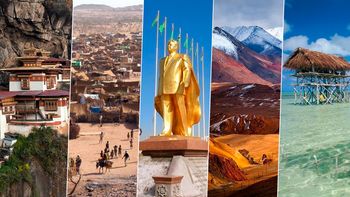 Los 10 países con menos turismo del mundo Los 10 países con menos turismo del mundo