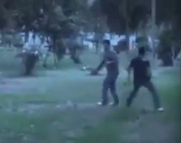 Así huían despavoridos del fantasma del penal