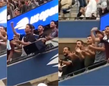 Los amigos de Del Potro en el US Open