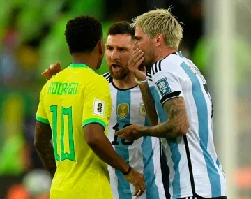 Clásico picante: qué le dijo Lionel Messi a Rodrygo tras volver al campo