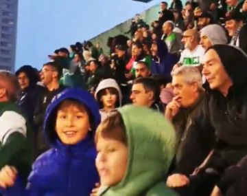 Los hinchas de Ferro festejaron por la derrota de Vélez en la final