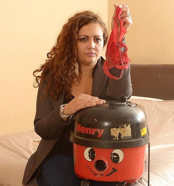 Descubrió que su novio le era infiel por una tanga en la aspiradora