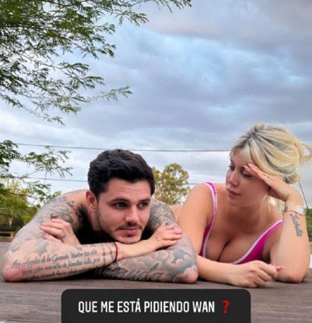 Mauro Icardi reveló el pedido íntimo que le hizo Wanda Nara