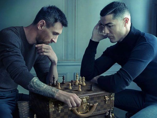 Qué significa la partida de ajedrez entre Lionel Messi y Cristiano Ronaldo