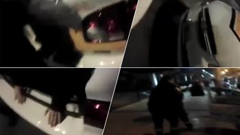 polemico: dos policias encerraron a una companera en el baul de un auto y la filmaron polemico: dos policias encerraron a una companera en el baul de un auto y la filmaron
