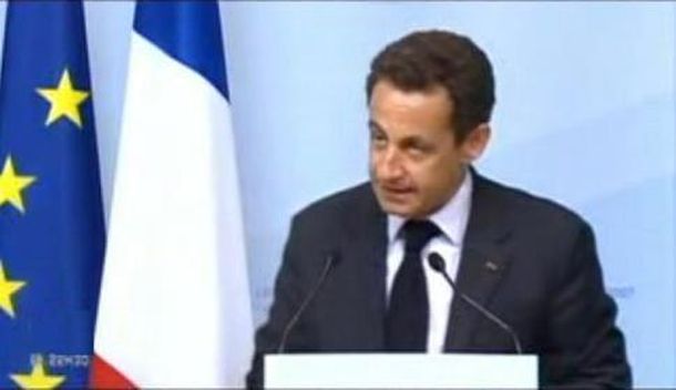 Sarkozy borracho