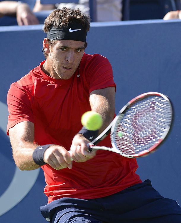 Del Potro debutó con el pie derecho en el cemento de EE.UU.