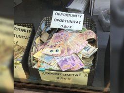 En Europa venden billetes argentinos de curso legal por centavos de euro