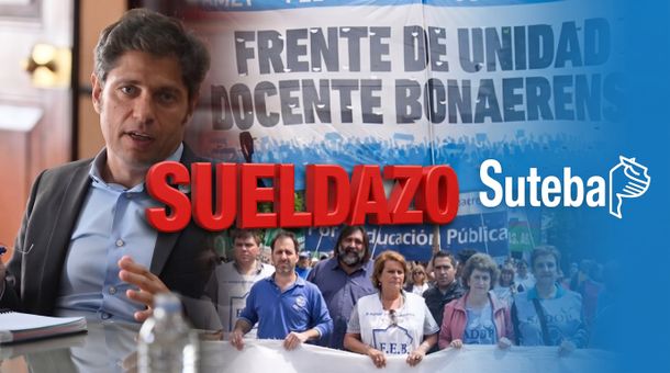 Axel Kicillof avaló un aumento y docentes cobrarán $3.239.068 antes de Navidad