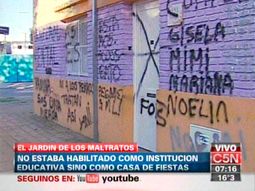 Confirman que el jardín de los maltratos no tenía habilitación