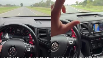 manejo a casi 200 km/h, se filmo y subio el video: le sacaron el registro manejo a casi 200 km/h, se filmo y subio el video: le sacaron el registro