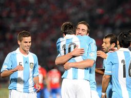 gracias a sus figuras, argentina le gano a chile y sigue puntera gracias a sus figuras, argentina le gano a chile y sigue puntera