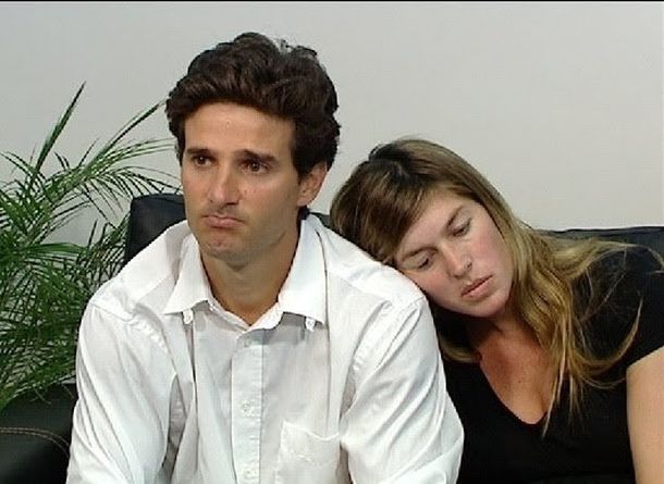 Lucas Montero y Carolina Porto