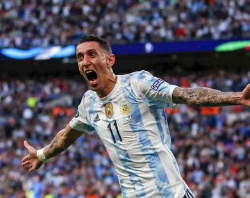 Jugadón de Lautaro y Di María que la picó otra vez para el 2-0