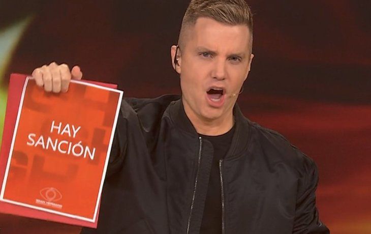 Del Moro anunció la sanción que se viene en Gran Hermano: qué pasó