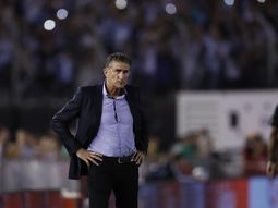 Edgardo Bauza en el Monumental Edgardo Bauza en el Monumental