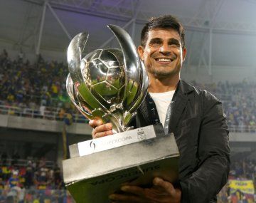 La exultante frase de Hugo Ibarra al consagrarse campeón de la Supercopa Argentina con Boca