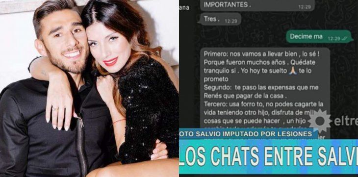 Se dieron a conocer los chats previos entre Toto Salvio y Magalí Aravena
