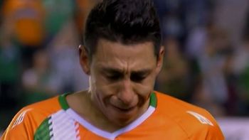 El llanto del mediocampista al ser reemplazado
