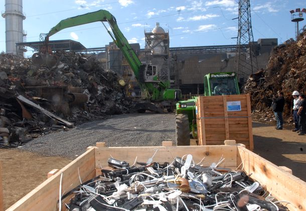 Destruyeron 7.000 armas entregadas voluntariamente