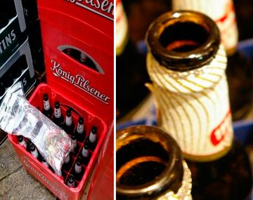 Ladrones destaparon 1.200 botellas de cerveza para ganar un premio