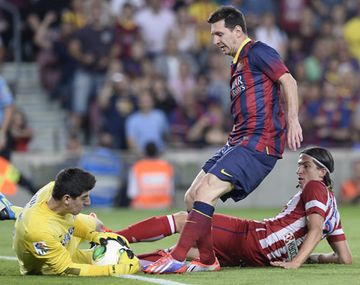 Messi enfrentará a su bestia negra de la temporada: Thibaut Courtois