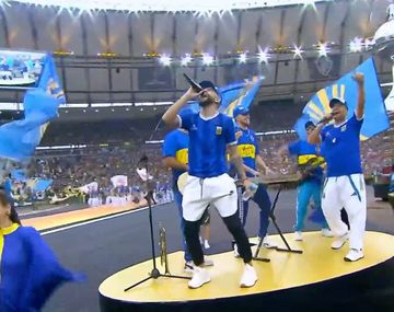 Así fue el show de Yerba Brava en la previa de la final de la Copa Libertadores