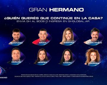 Quién será eliminado de Gran Hermano este domingo según las encuestas