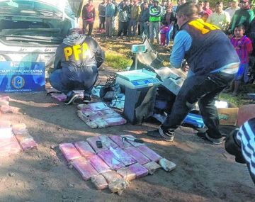 Decomisaron 75 kilos de marihuana – Crédito: nuevodiarioweb.com.ar