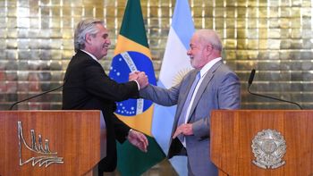 Los presidentes de Argentina y Brasil, Alberto Fernández y Lula da Silva. Los presidentes de Argentina y Brasil, Alberto Fernández y Lula da Silva.