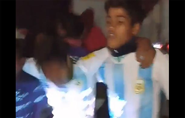 Así se celebró en Bangladesh el triunfo argentino sobre Países Bajos