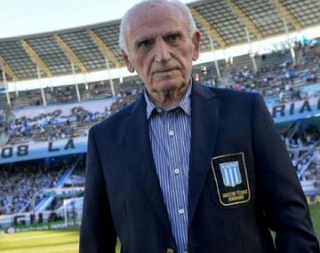 Murió el histórico ídolo de Racing Juan José Pizzuti