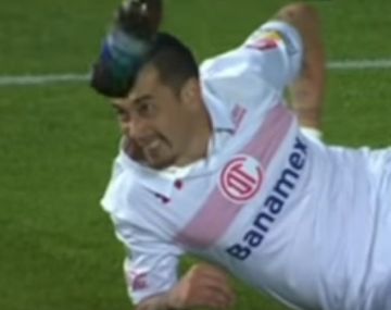 El ex River se salvó por pocos centímetros