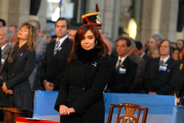 Cristina en el Tedeum en la basílica de Luján