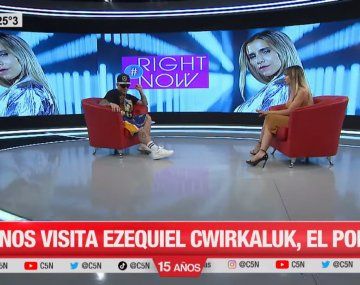 El Polaco en Right Now: Soy animador y me gusta que la gente se divierta